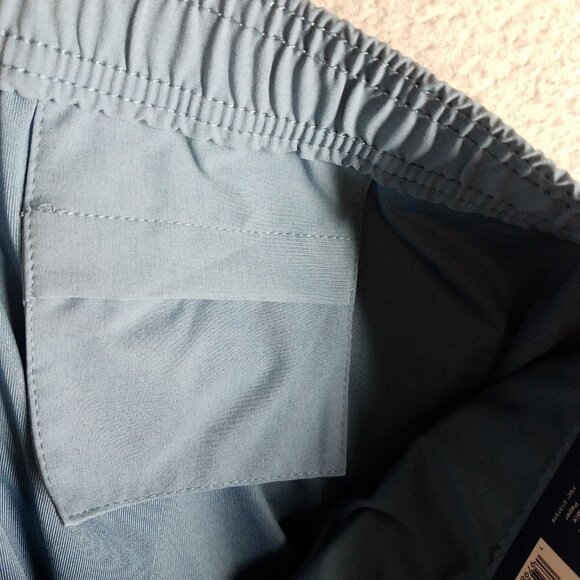 NEW Lands' End Swim Shorts Adult Large Blue UPF 50 Lined Hybrid Beach Summer Men - Picture 10 of 14